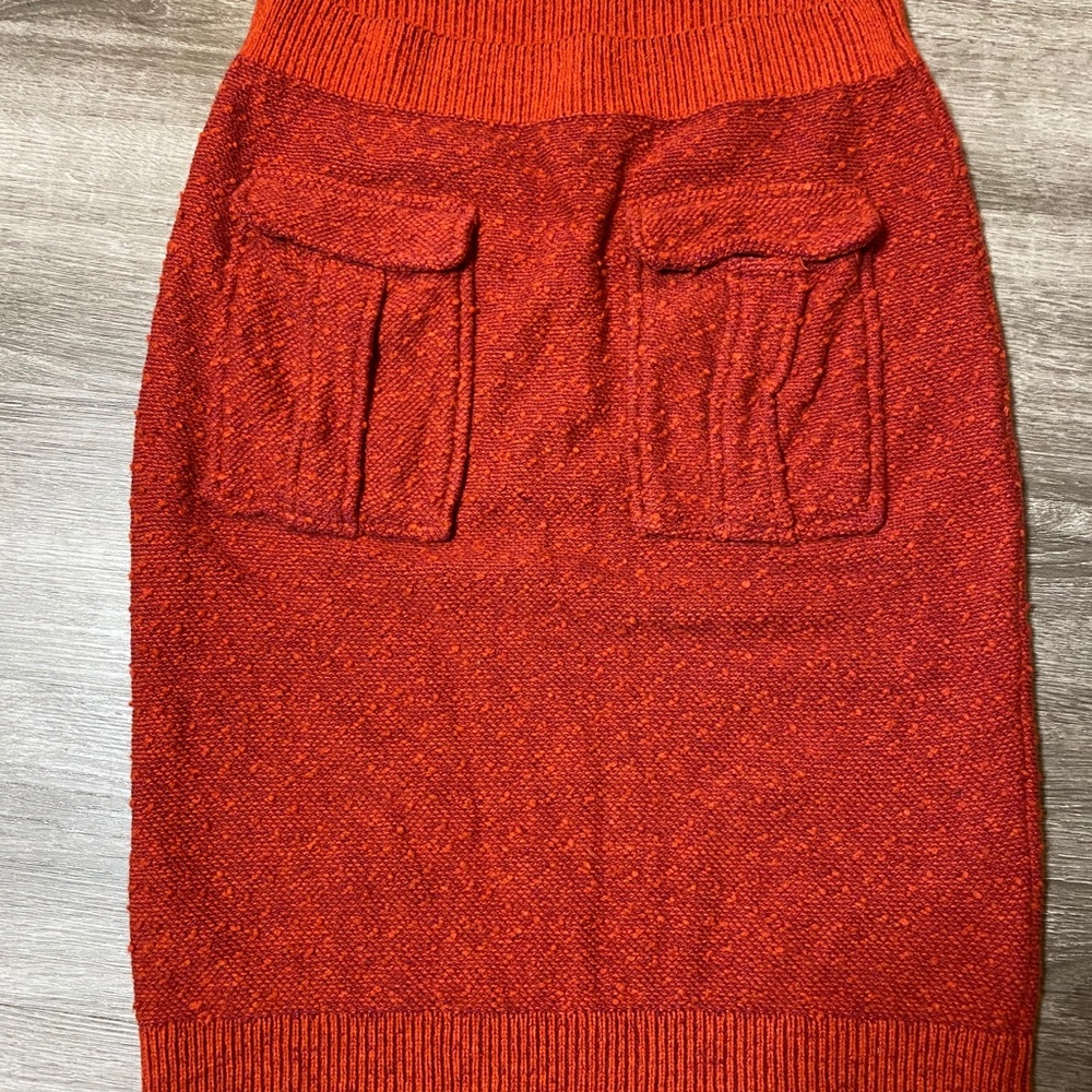Anthro Moth Wool Blend Skirt size Small